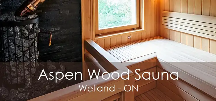 Aspen Wood Sauna Welland - ON