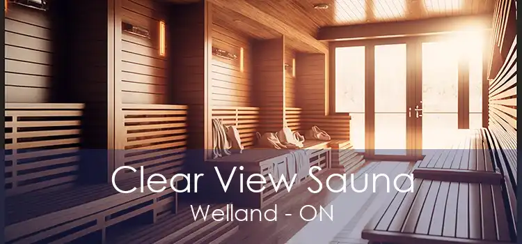 Clear View Sauna Welland - ON