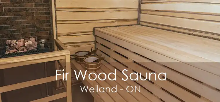 Fir Wood Sauna Welland - ON