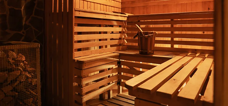 Cedar Wood Sauna Restoration and Refurbishment in Welland, Ontario