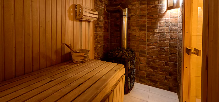 Traditional Sauna Cabin Conversion in Welland, Ontario