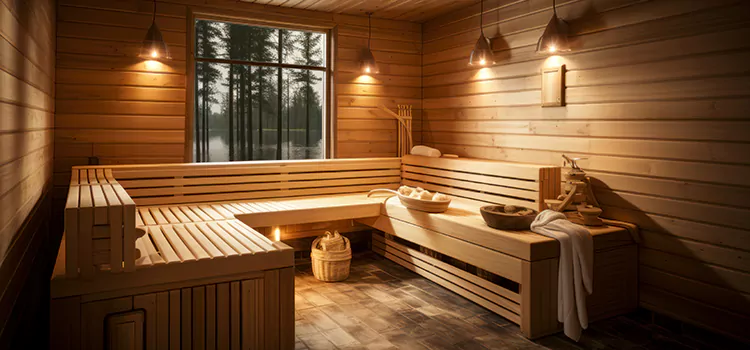 Traditional Sauna Design in Welland, ON