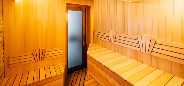 Old Cabin Conversion To Sauna in Welland, Ontario