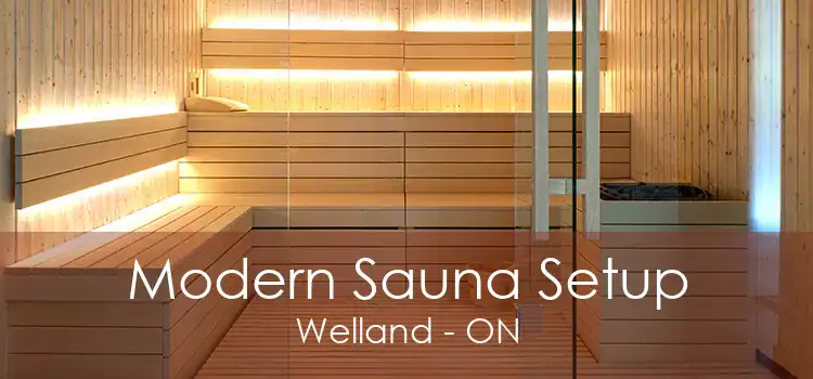 Modern Sauna Setup Welland - ON