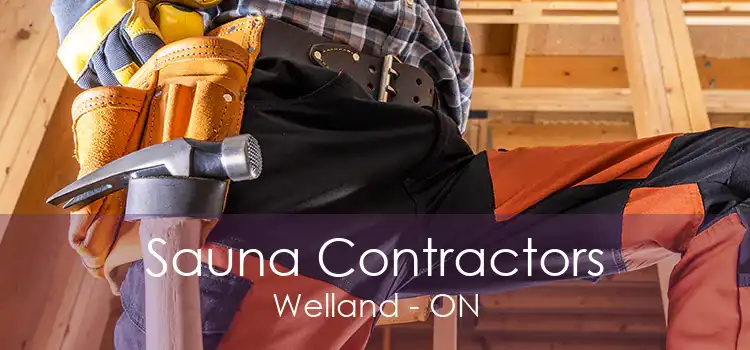 Sauna Contractors Welland - ON