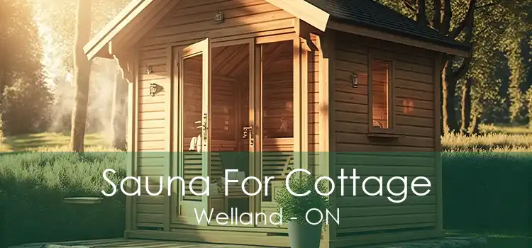 Sauna For Cottage Welland - ON