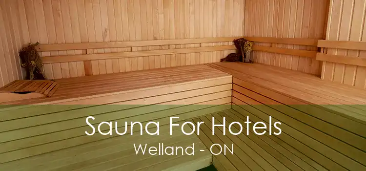 Sauna For Hotels Welland - ON