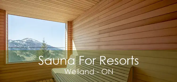 Sauna For Resorts Welland - ON