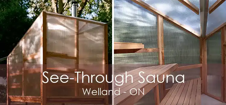 See-Through Sauna Welland - ON