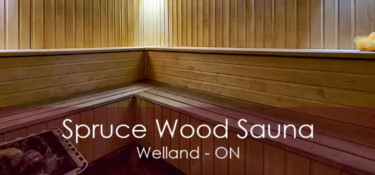 Spruce Wood Sauna Welland - ON